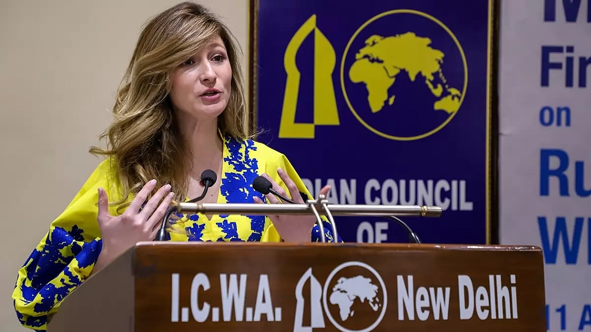 Ukraines Deputy Foreign Minister in Delhi