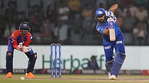 Mumbai Indians will hope their skipper Rohit Sharma will continue his scoring run.