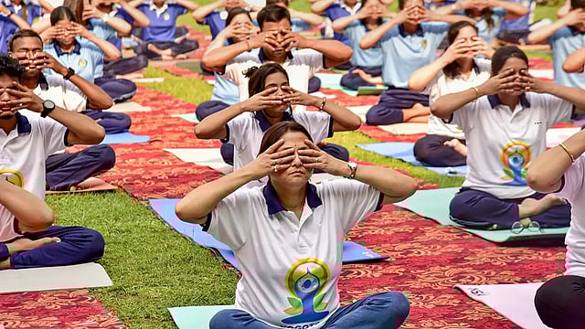 Centre Asks Employees To Take 'Y-Break - Yoga At Office Chair' To De-Stress, Refresh And Refocus