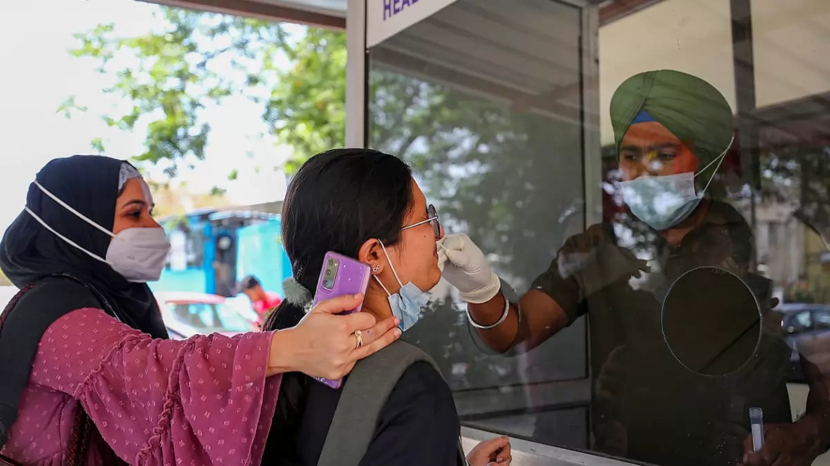 COVID testing in Jammu