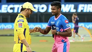In the 26 matches played between both teams, CSK have won 15 times, whereas RR have 11 wins.