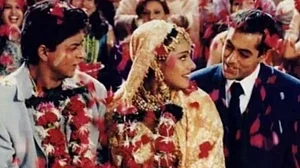 SRK, Kajol, Salman in Kuch Kuch Hota Hai