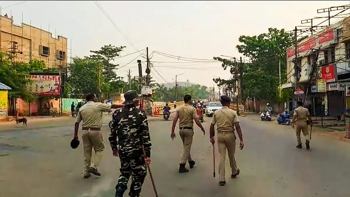 Curfew after violence on Hanuman Jayanti
