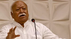 Mohan Bhagwat in Ahmedabad