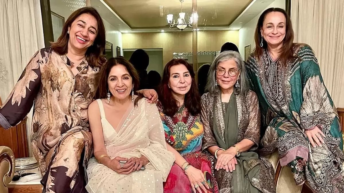Soni Razdan, Zeenat Aman, Neena Gupta and producer Anu Ranjan
