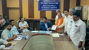 Basavaraj Bommai files his nominations