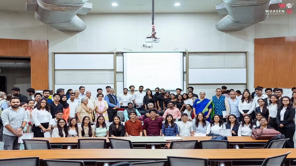 Council of Architecture awards ceremony at Woxsen University