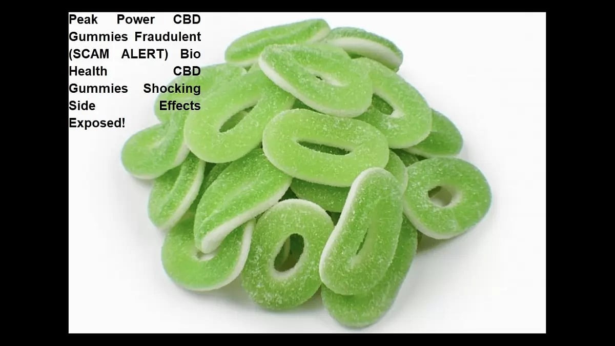 Peak Power CBD Gummies