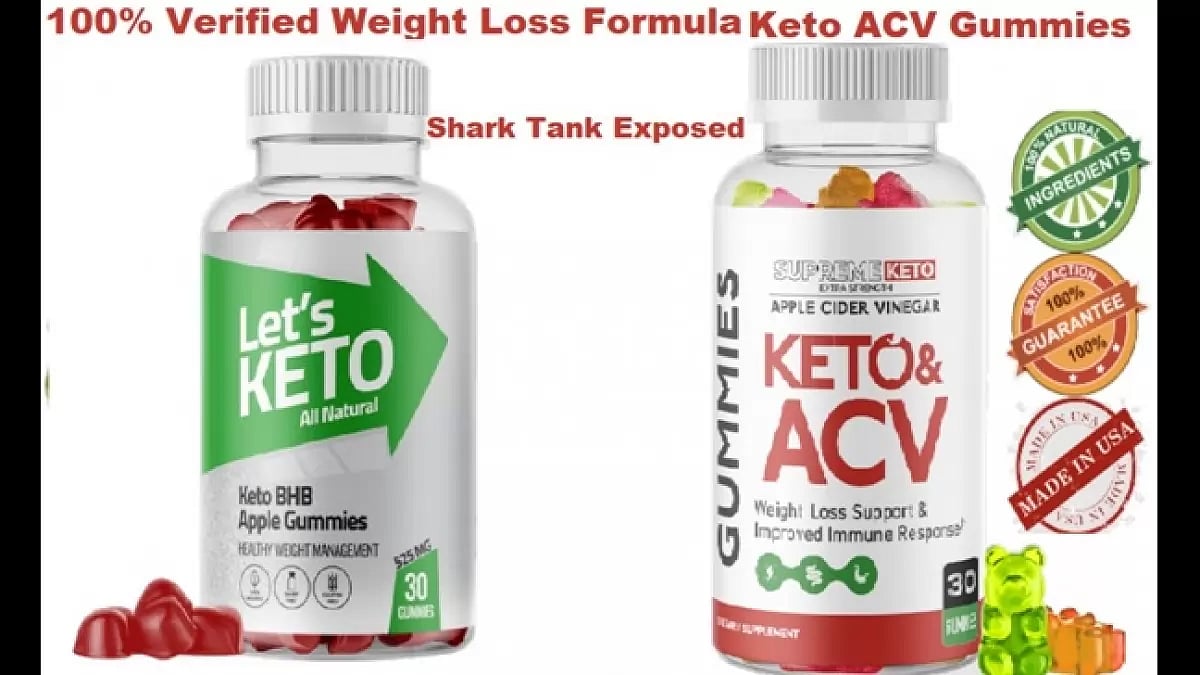 Shark Tank Keto ACV Gummies 