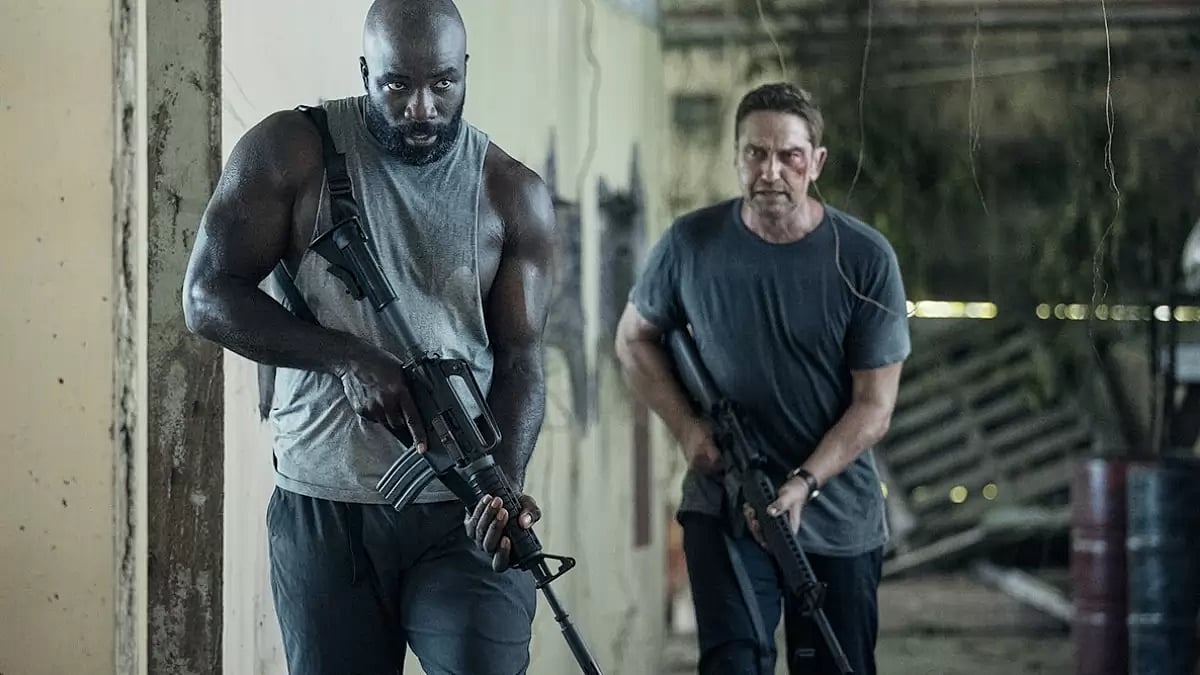 A Still From 'Plane'