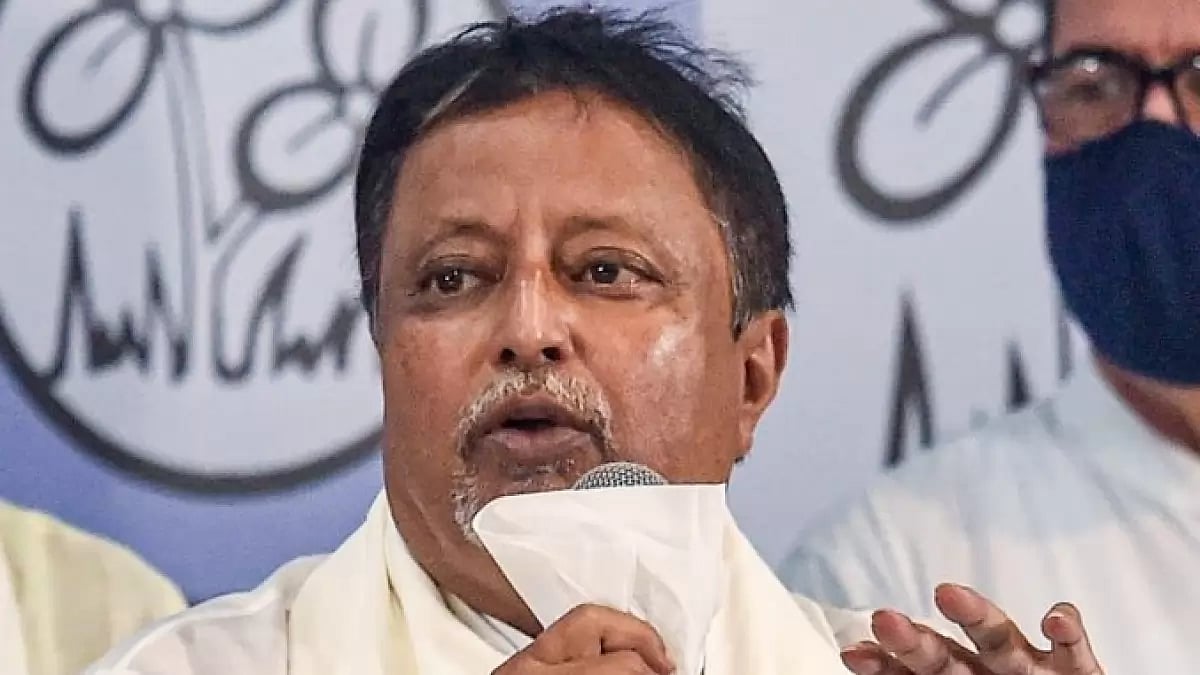 Veteran TMC leader Mukul Roy