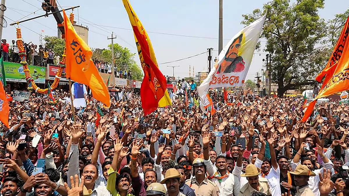 JP Naddas roadshow in Karnataka