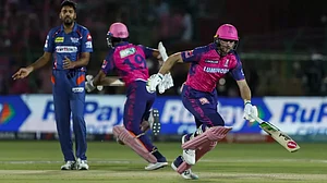 Despite a positive start from the RR opening pair, LSG bowlers struck at crucial intervals.