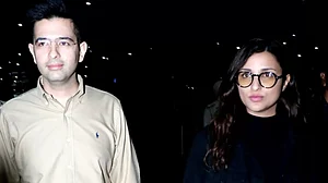 Parineeti Chopra and Raghav Chadha