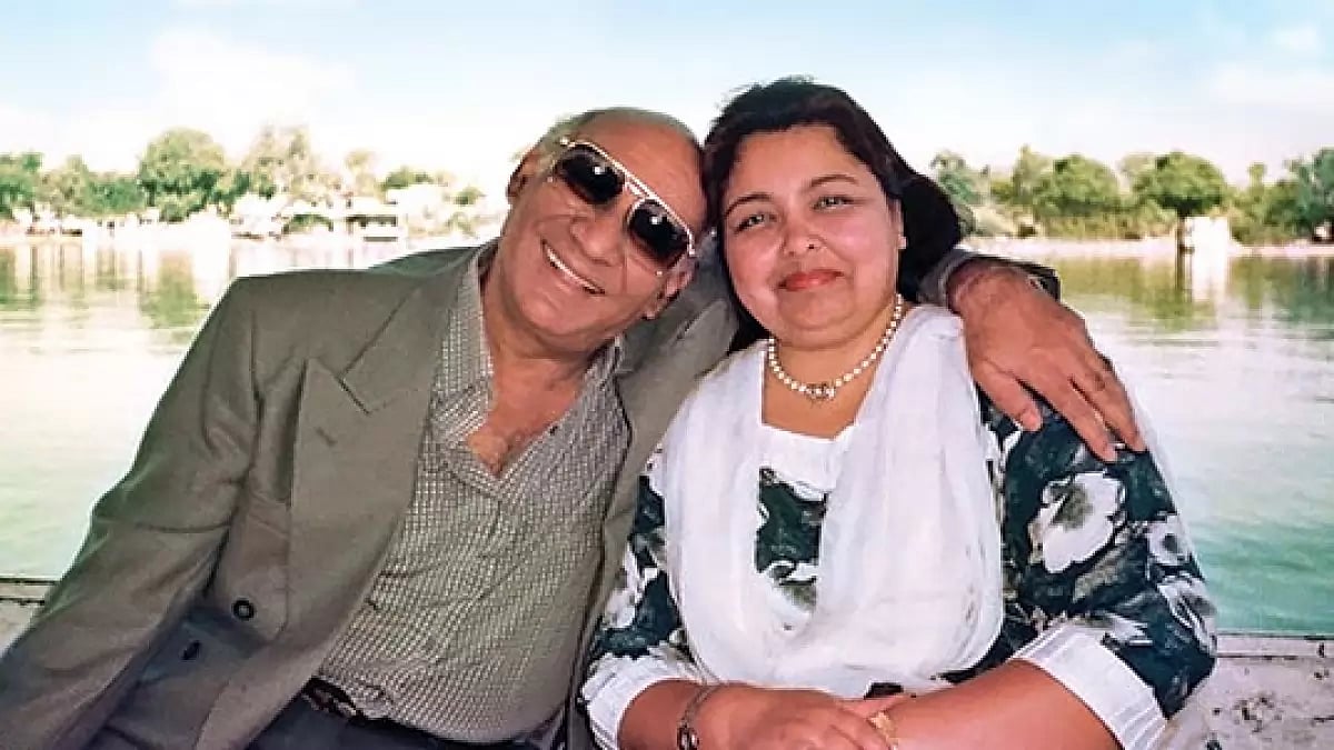 Yash Chopra and Pamela Chopra