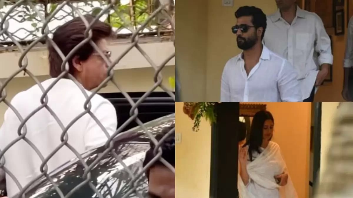 Shah Rukh Khan, Vicky Kaushal-Katrina Kaif Visit Chopra Mansion