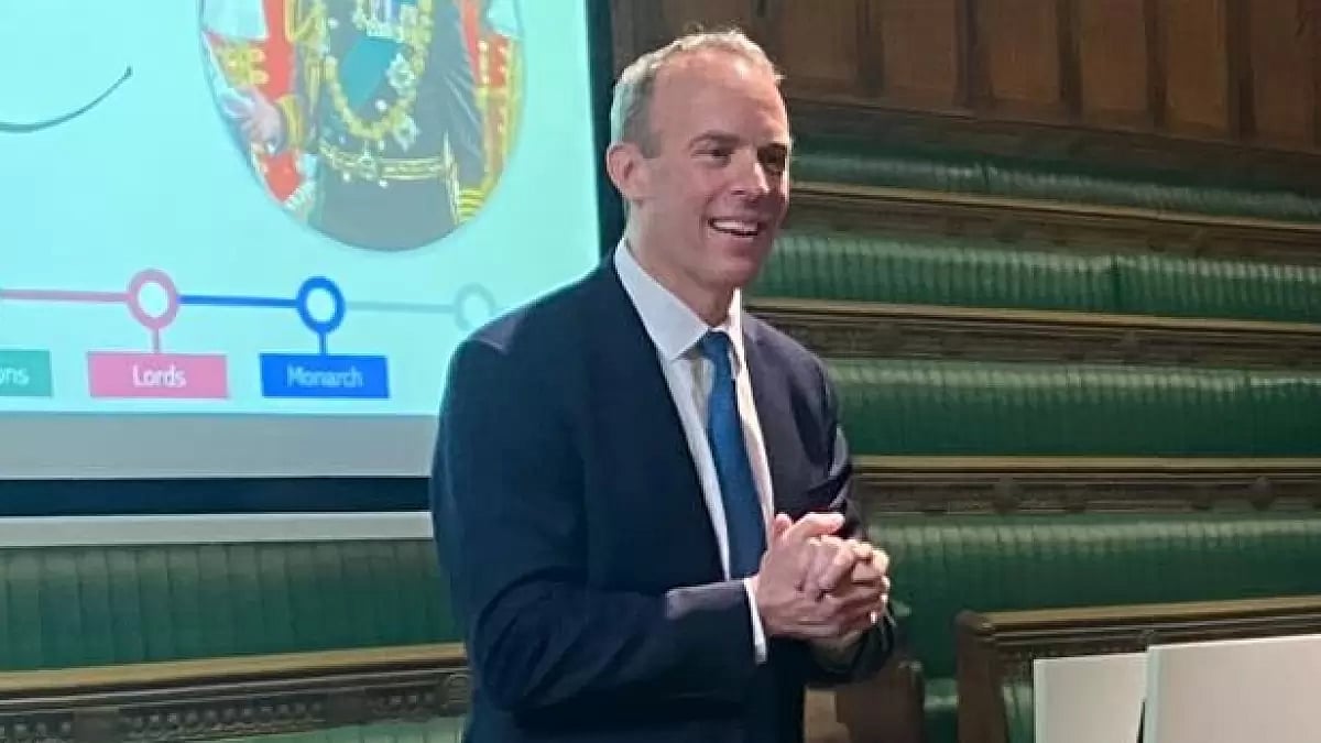 Dominic Raab, who has resigned as the Deputy Prime Minister of UK