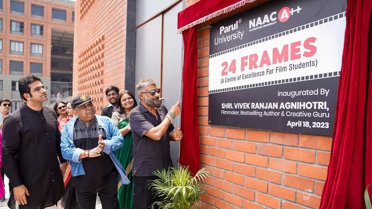 Vivek Agnihotri Inaugurates Parul Institute of Design-Vadodara Film and Design Festival