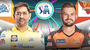 Both teams have played each other 18 times, with CSK winning 13 matches and SRH winning 5.