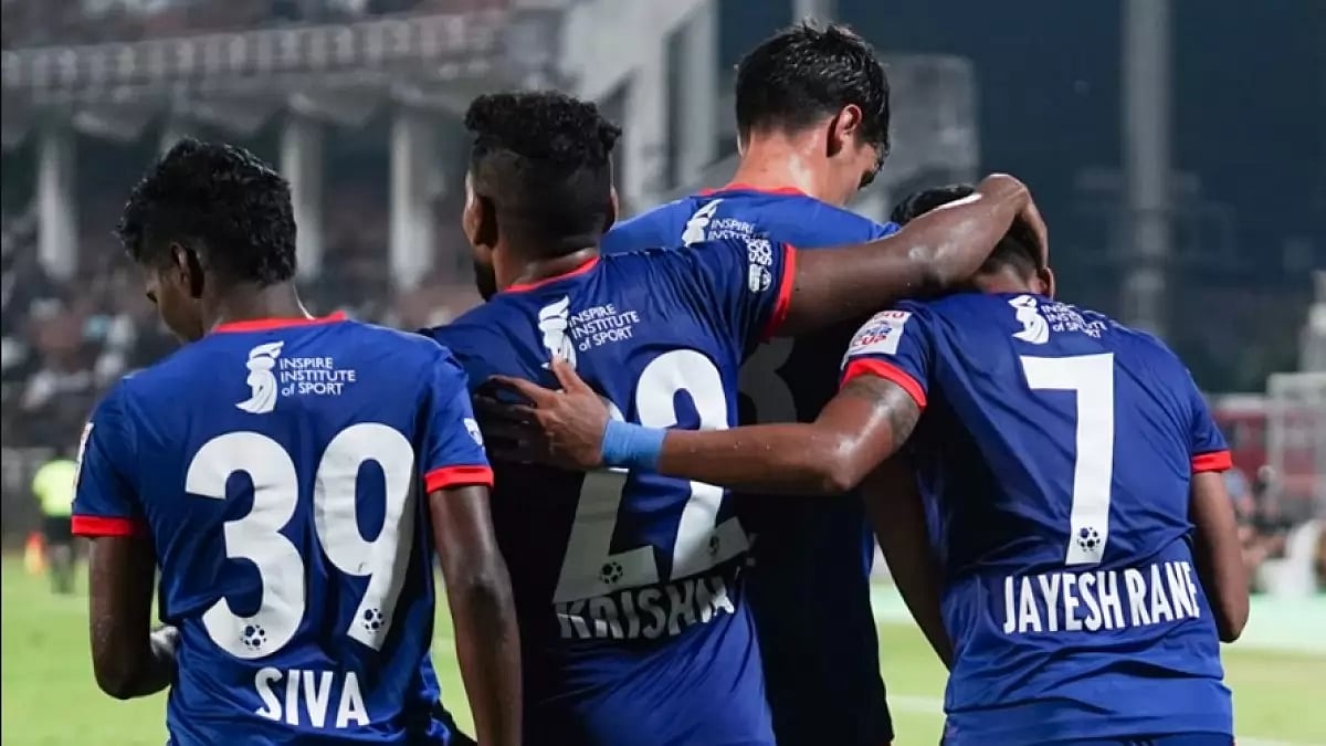 BFC will face the winner of Odisha FC and NorthEast United FC in the final on Tuesday.