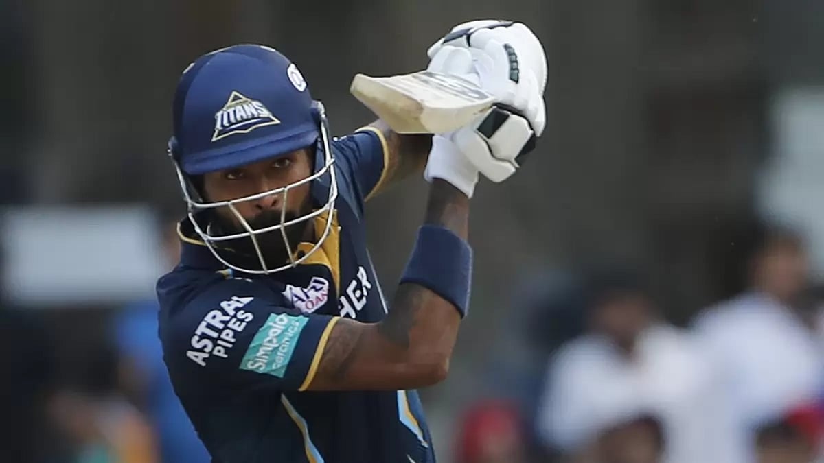 Pandya scored one of his slowest fifties, reaching the milestone in 44 deliveries.