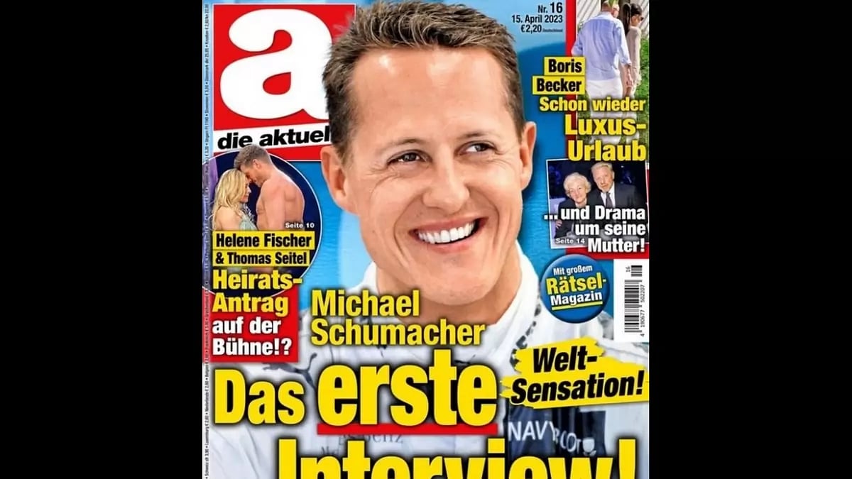 Die Aktuelle is one of many tabloid celebrity magazines in Germany.