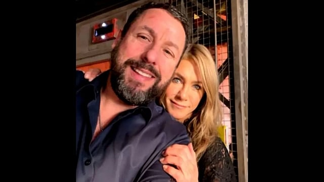 Jennifer Aniston, Adam Sandler Bond Over Their 'Weird Sense Of Humour'