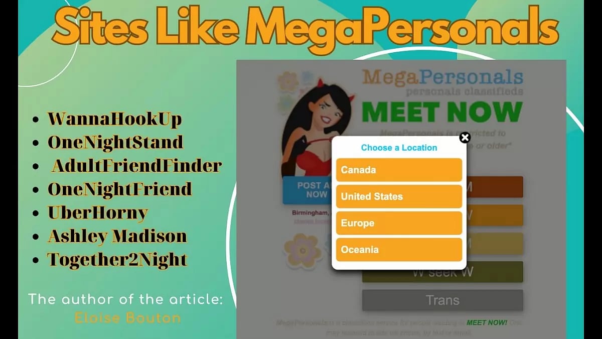 Sites Like MegaPersonals
