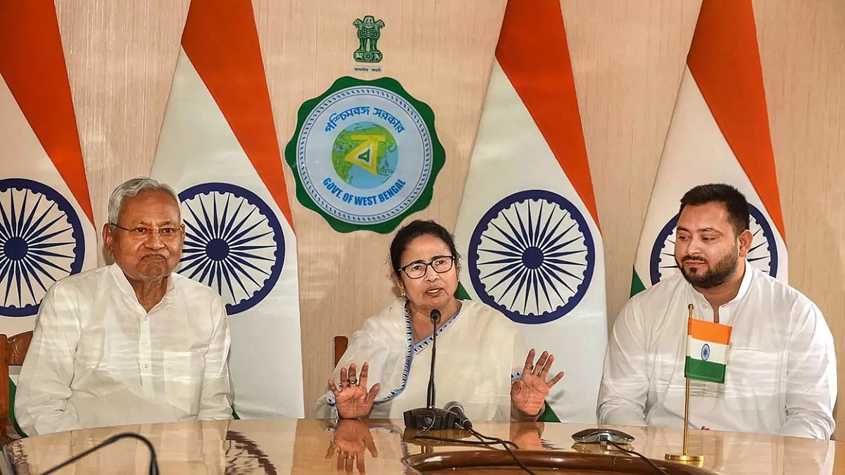 Nitish Kumar, Tejashwi Yadav meet Mamata Banerjee