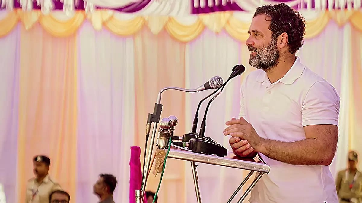 Congress leader Rahul Gandhi