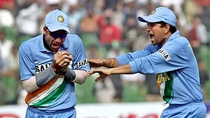 Kaif, left, retired from all forms of cricket in 2018.