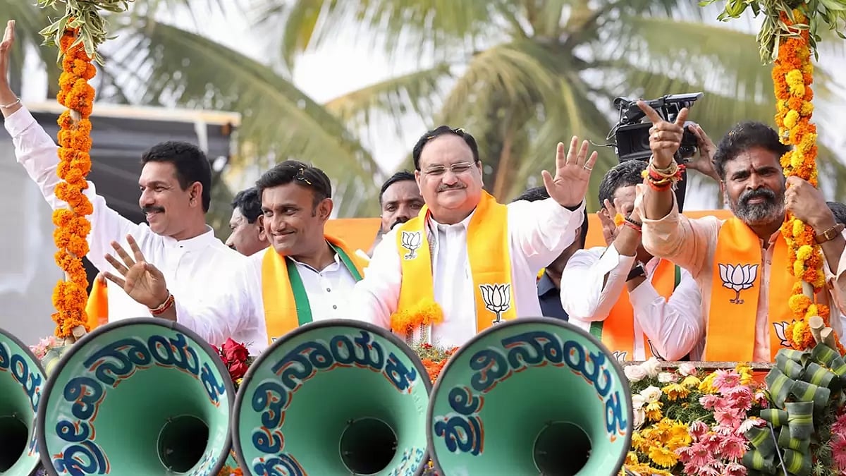 JP Nadda in Karnataka