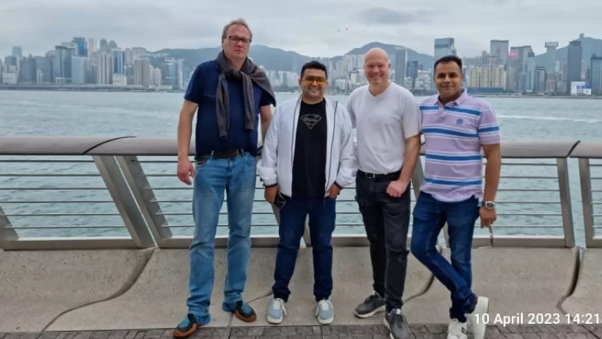 EASE MY AI Team at Hongkong with its European partners and distributors