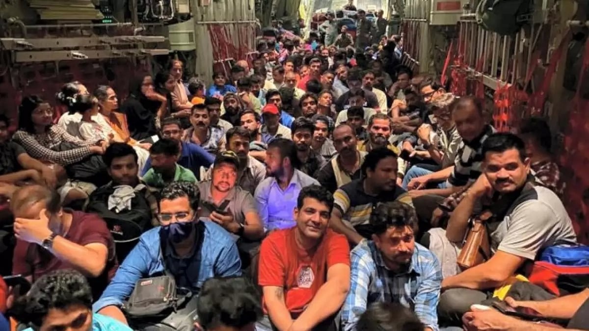 65 Out Of 71 Identified Andhra Ex-Pats Returning To India From Sudan