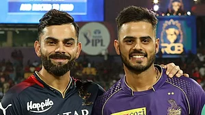 In the first meeting between both teams this season, KKR beat RCB by 81 runs.