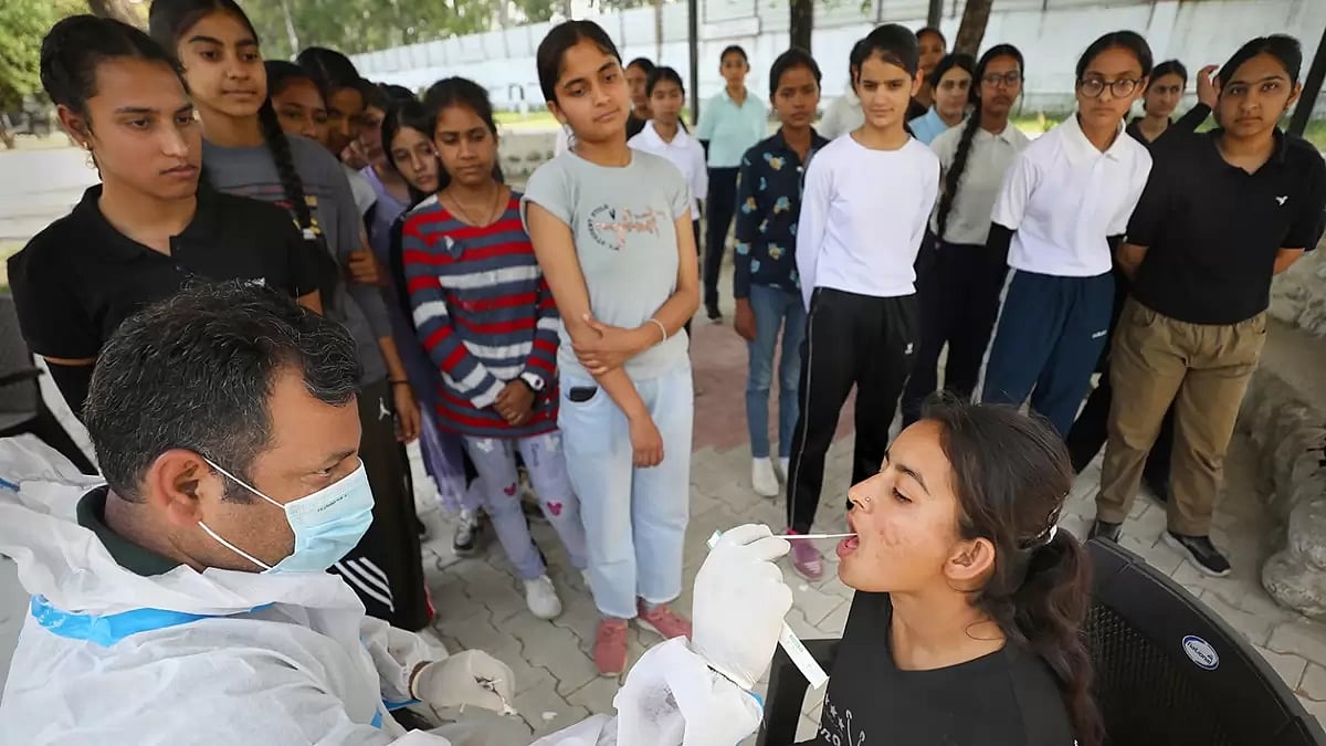 COVID test for NCC cadets in Jammu