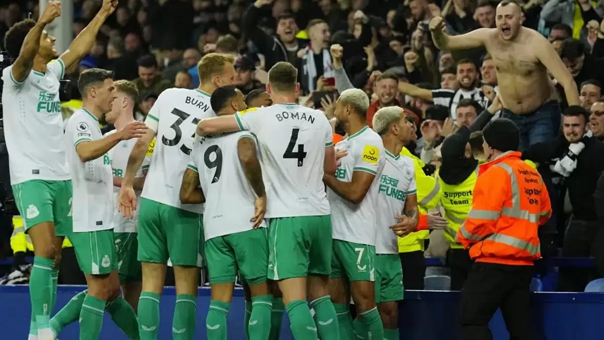 Newcastle United are third in the EPL table.