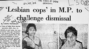 At the Frontlines: Urmila and Leela featured in The Times of India (Bombay),1988