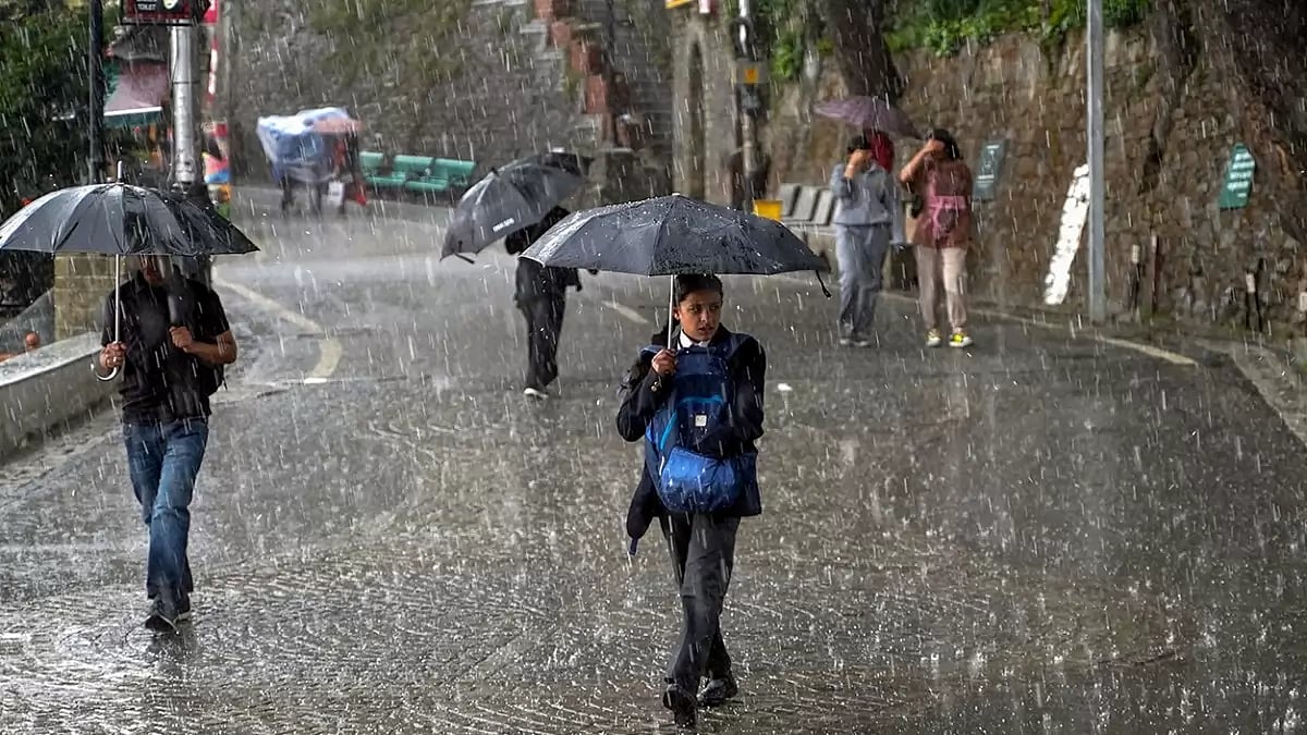 Weather: Rain in Shimla