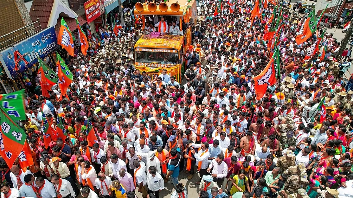 Amit Shah in Karnataka