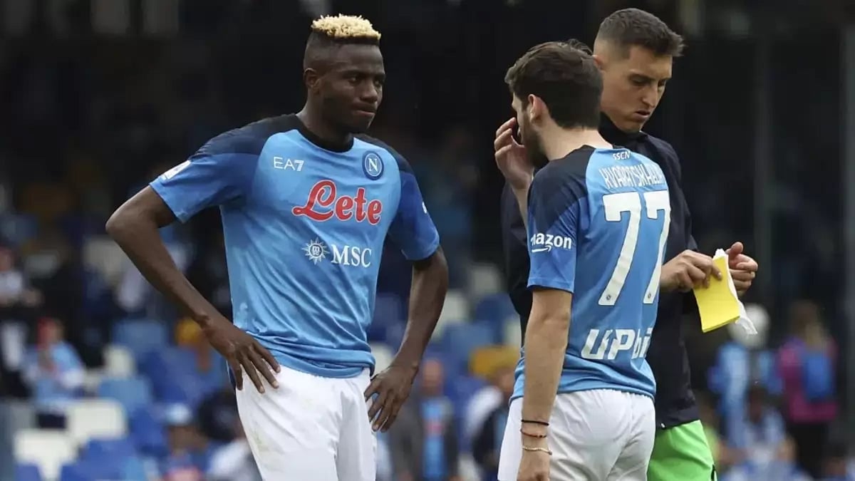 The result left runaway leader Napoli 18 points ahead of second-place Lazio.