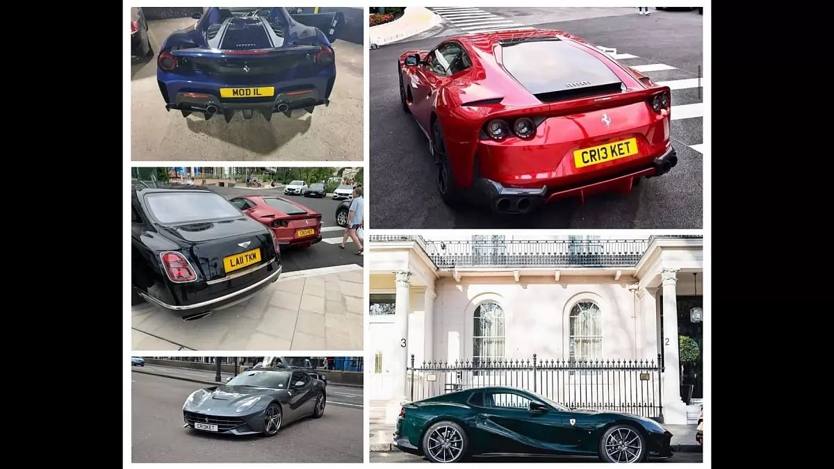 luxurious homes and cars