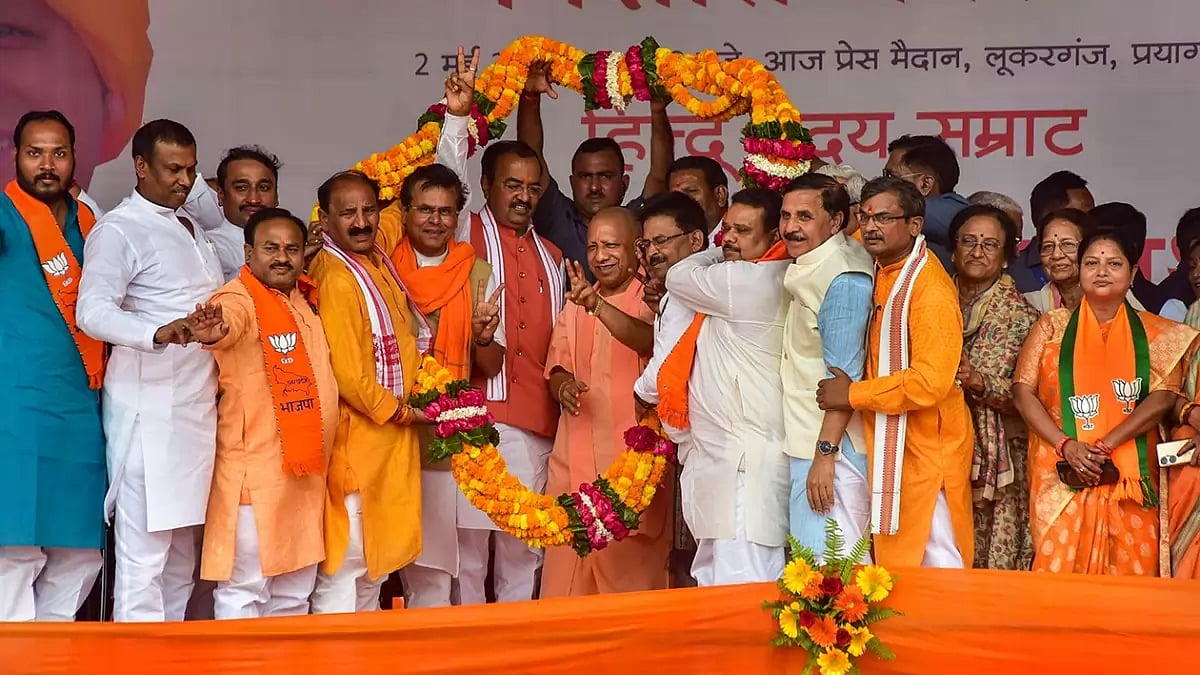 UP civic body polls: Yogi Adityanath campaigns