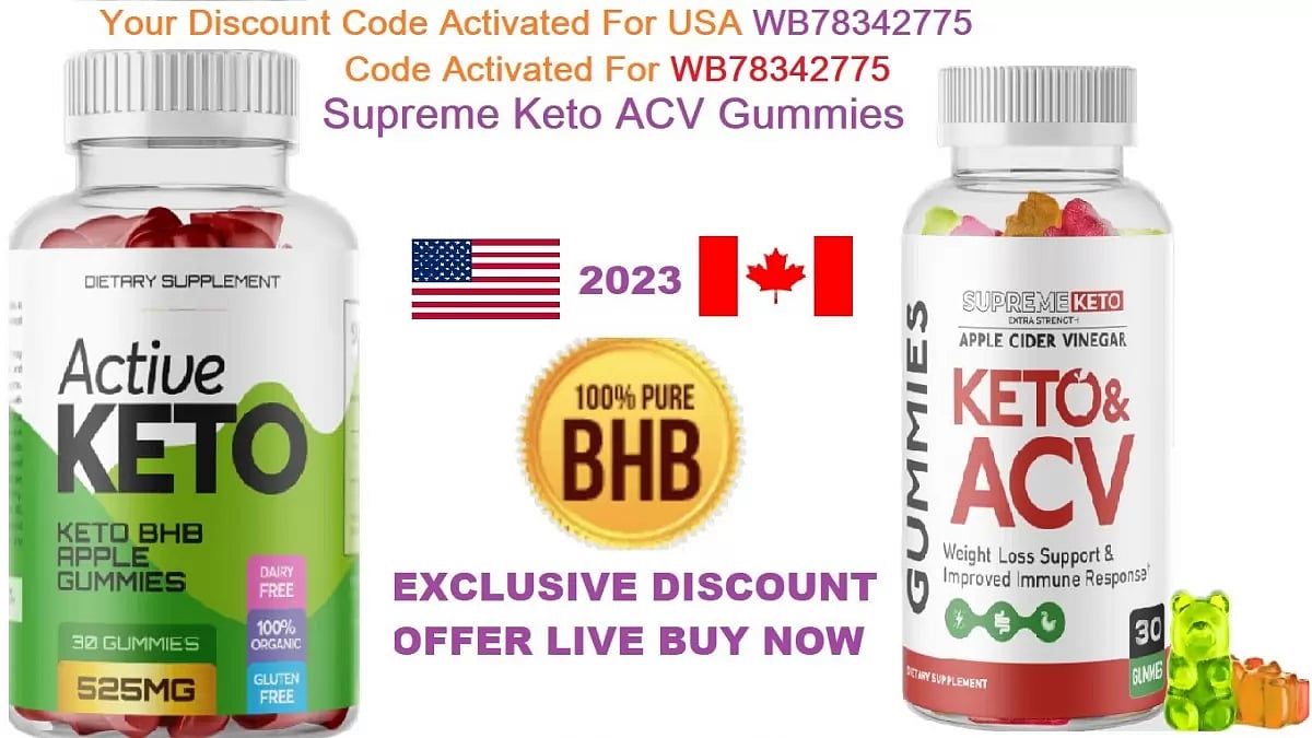 Supreme Keto ACV Gummies 