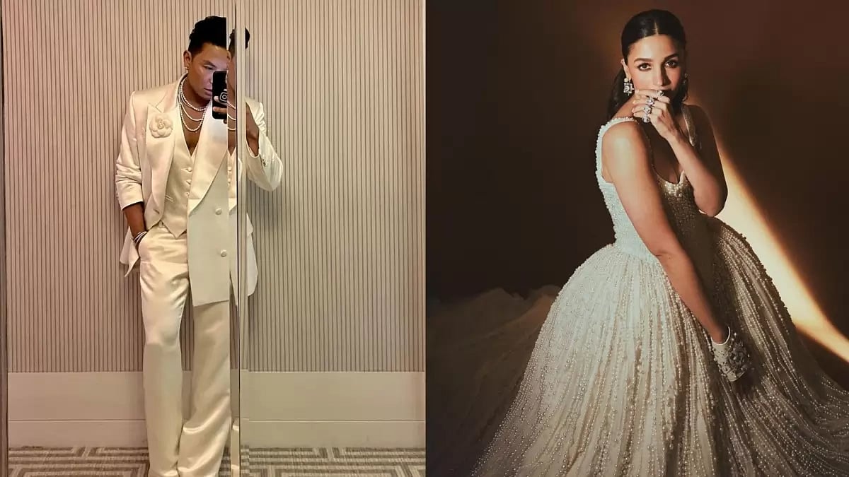 Prabal Gurung and Alia Bhatt at Met Gala 2023