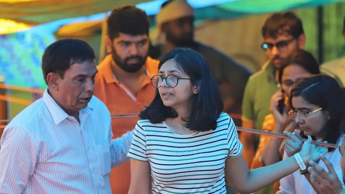 Wrestlers Protest at Jantar Mantar