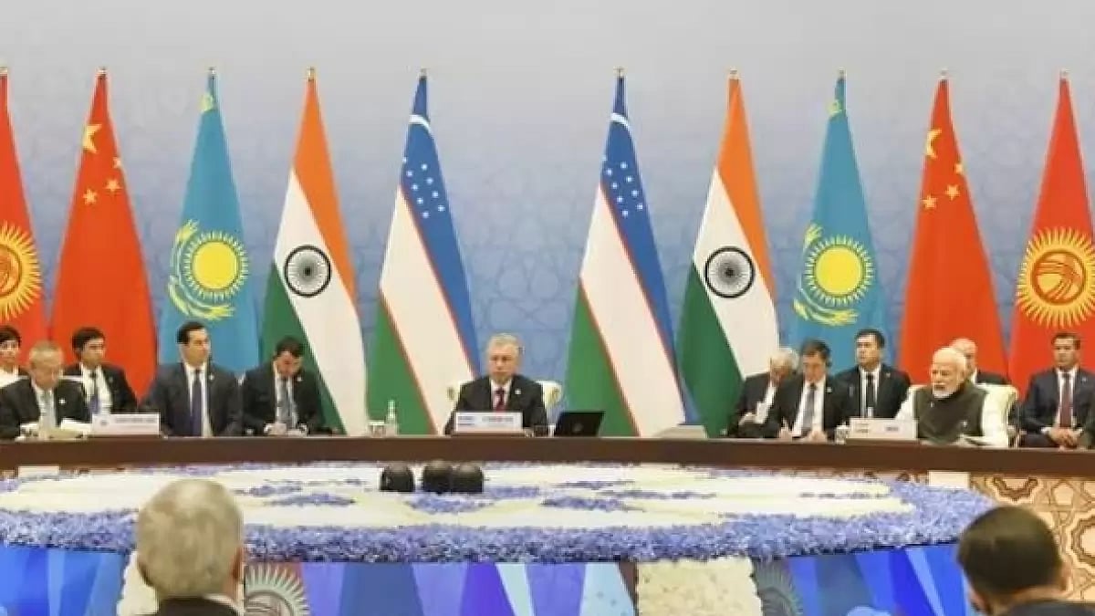 PM Narendra Modi, Uzbekistan President Shavkat Mirziyoyev and others at 22nd meeting of SCO.