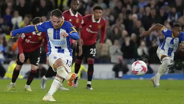 Alexis Mac Allister's Late Penalty Earns Brighton 1-0 Win Over Manchester United