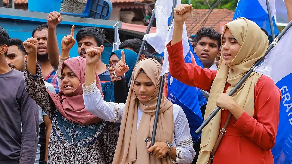 Protest against The Kerala Story