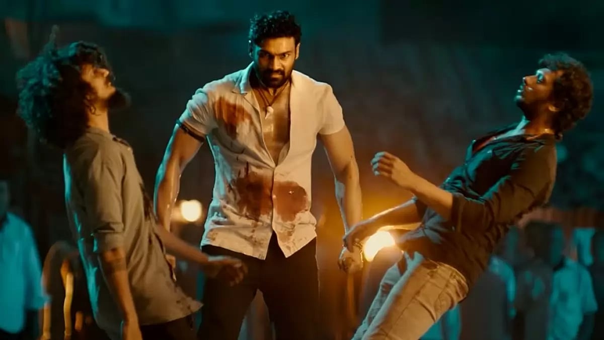 A Still From 'Chatrapathi'